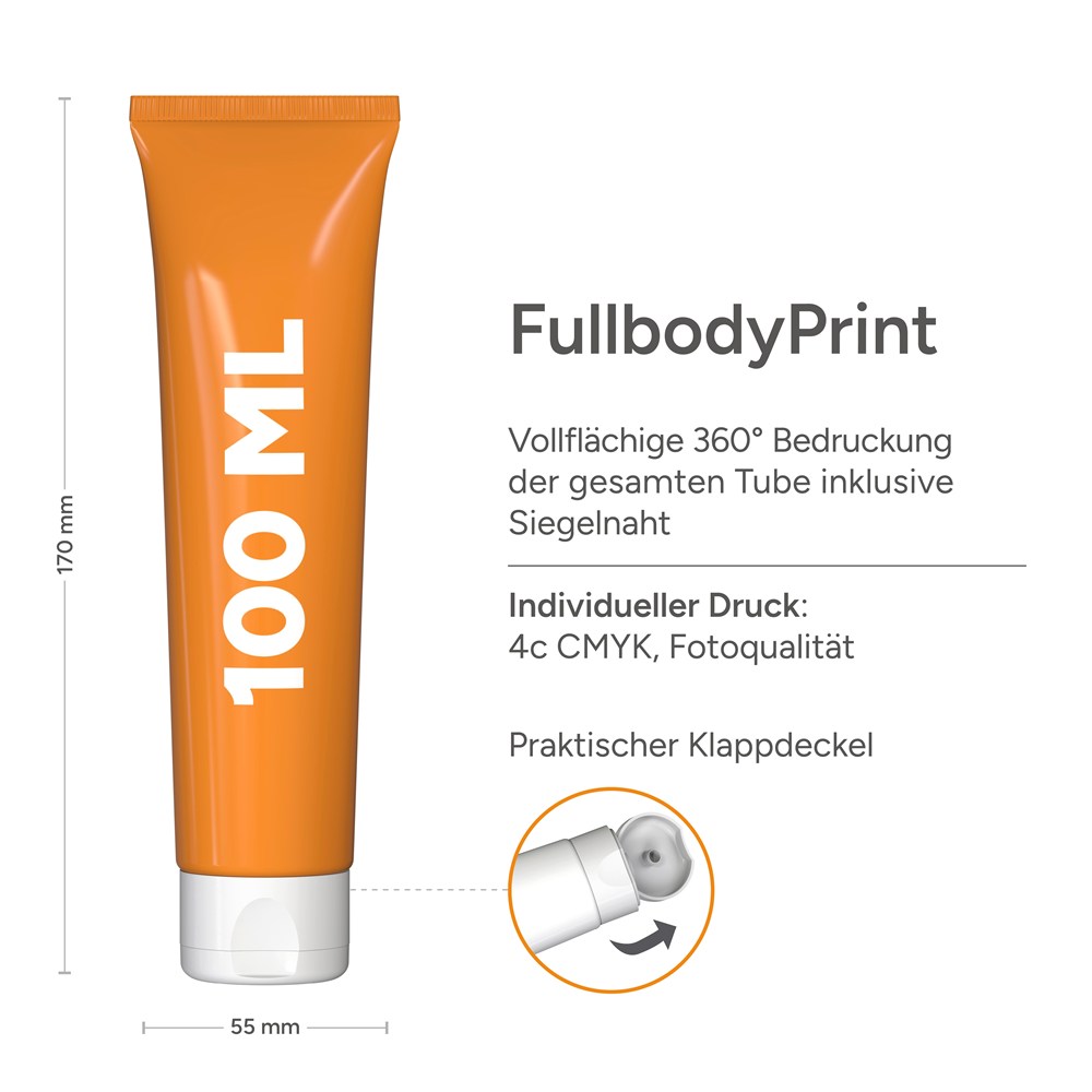 Douchegel Gember-Limoen, 100 ml Tube
