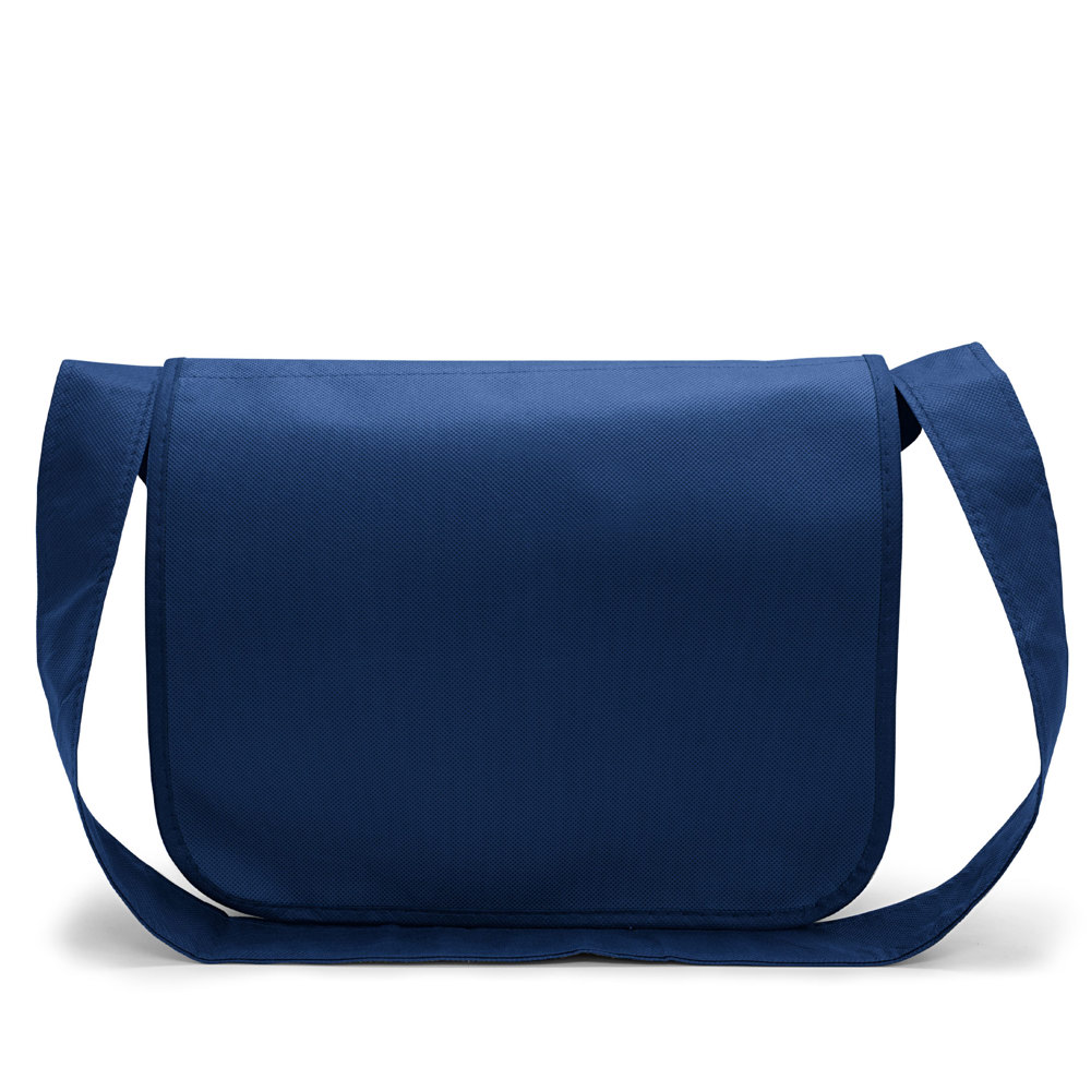 FRANKFURT – College tas met schouderriem - Marineblauw