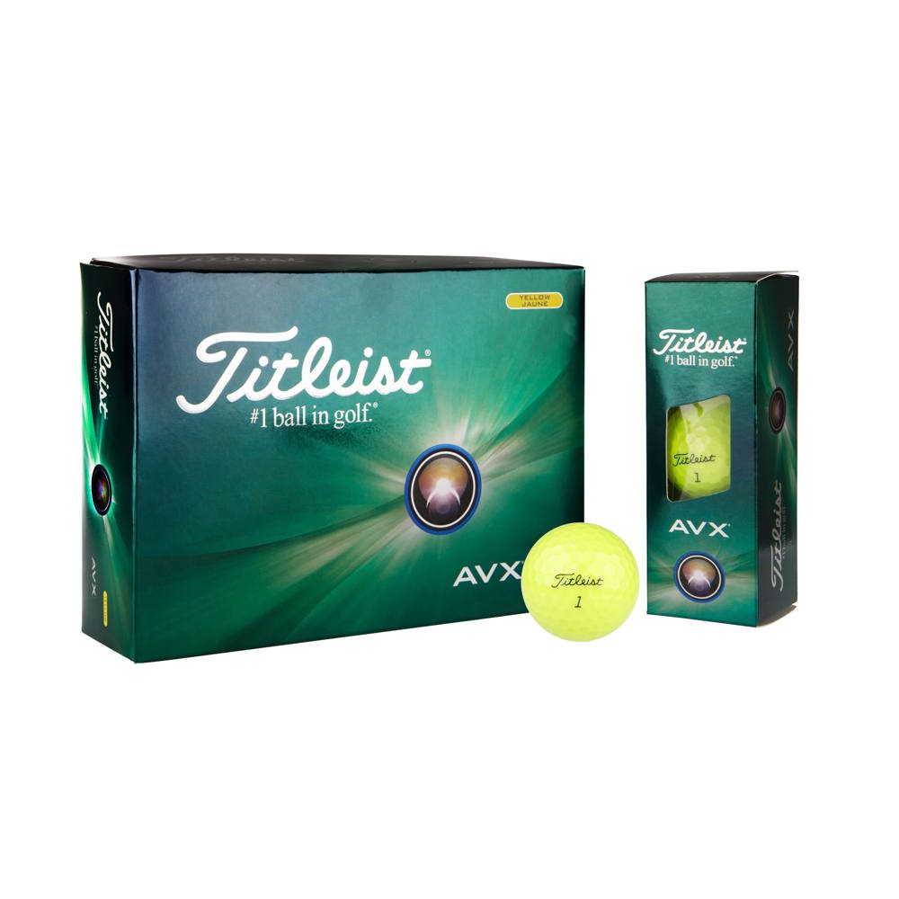 Titleist AVX - geel