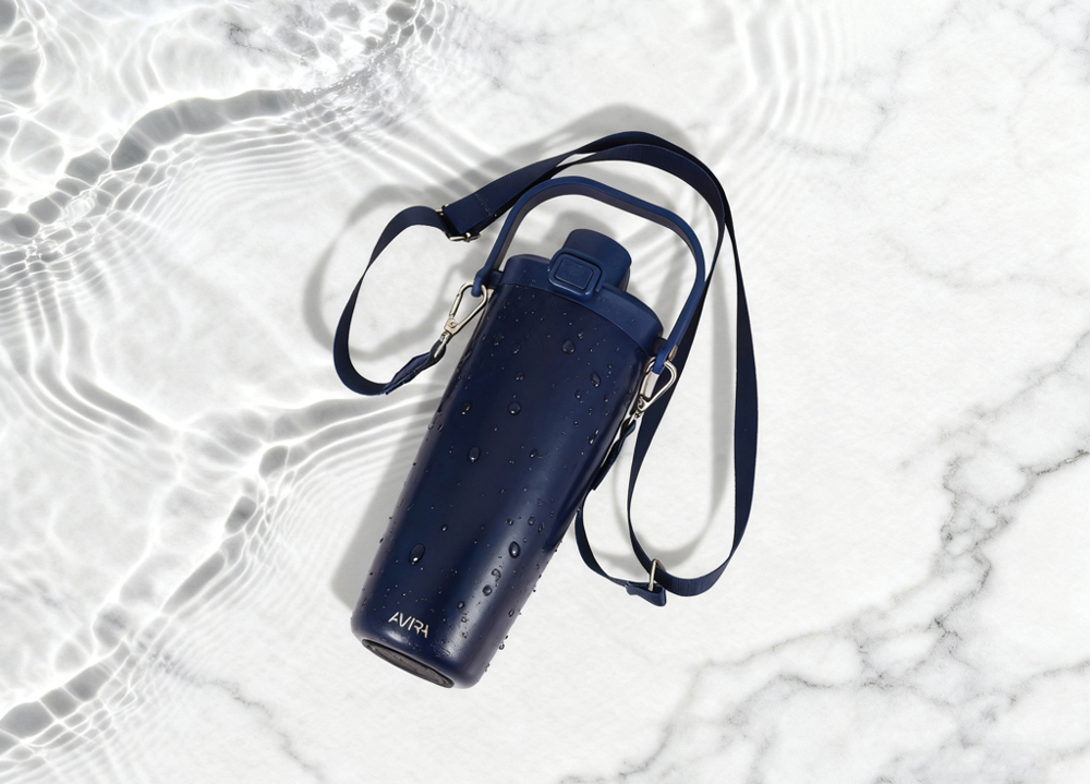 Avira Ayala RCS R-RVS duosip afsluitbare crossbody tumbler