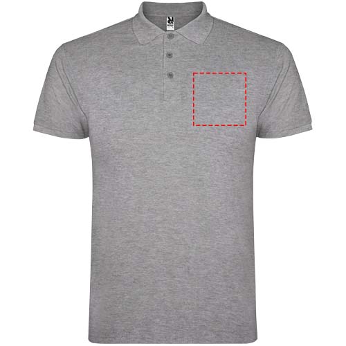 Star 200 g/m² herenpolo met korte mouwen