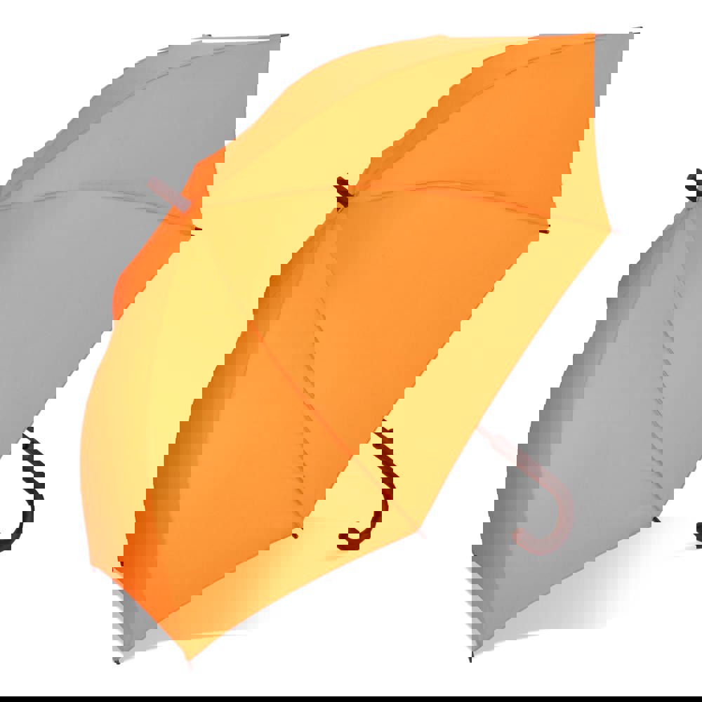 Verdure 190T Pongee 23" Winddichte haakparaplu Auto open - Oranje