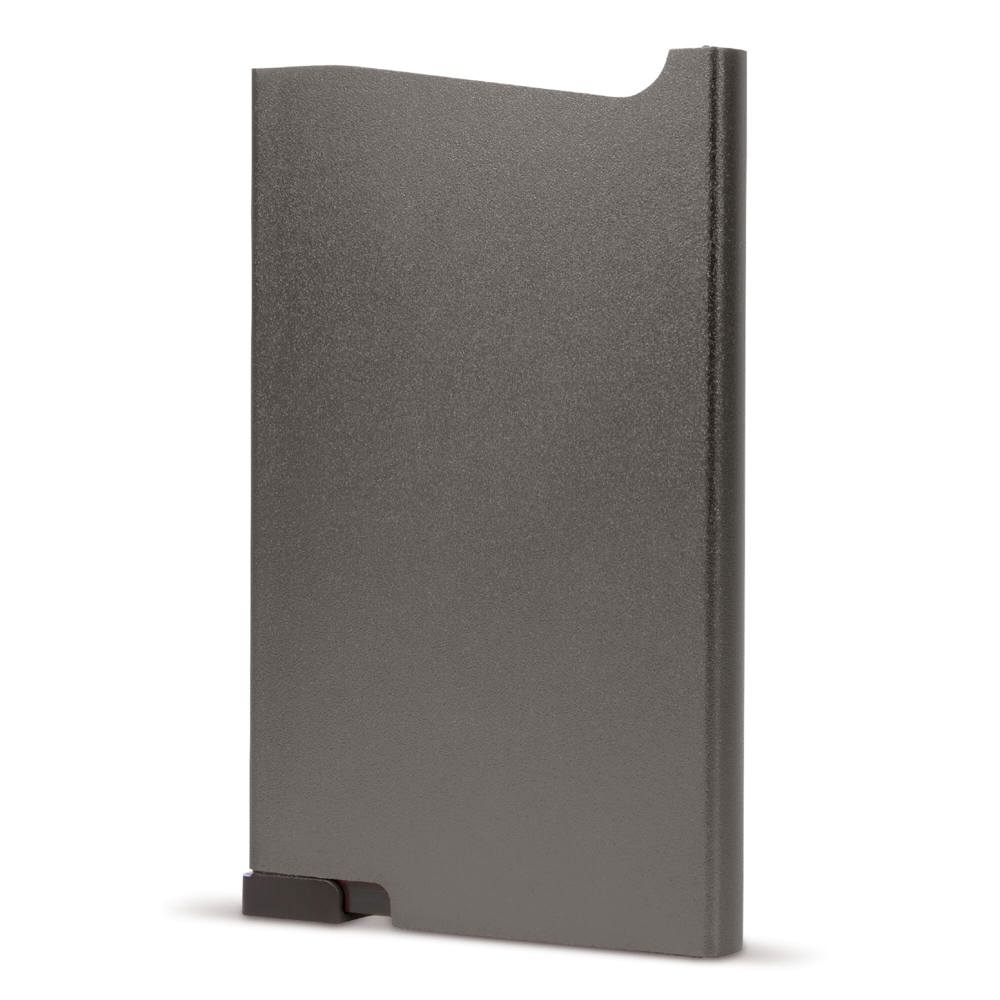 RFID aluminium bankpashouder - Donker gun metal