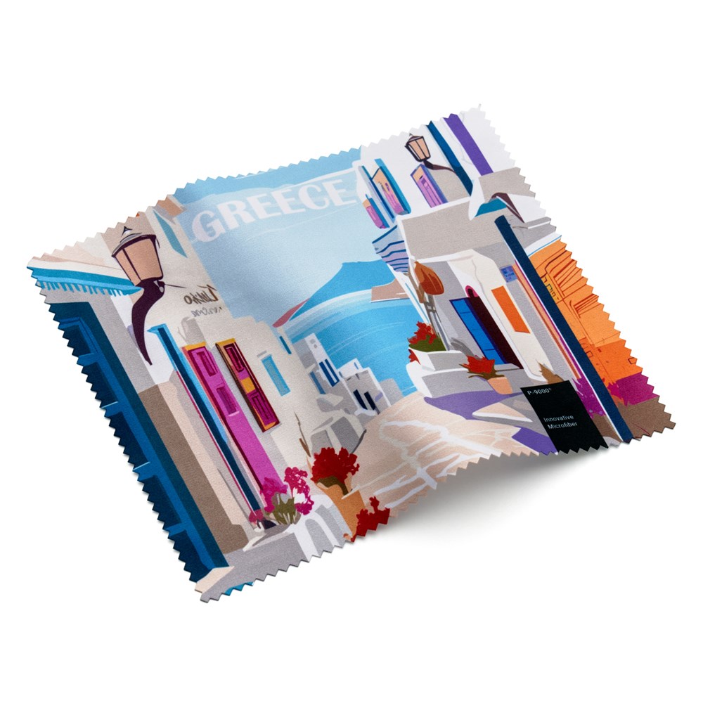 POLYCLEAN brillendoekje 18x15 cm in etui, all-inclusive-pakket