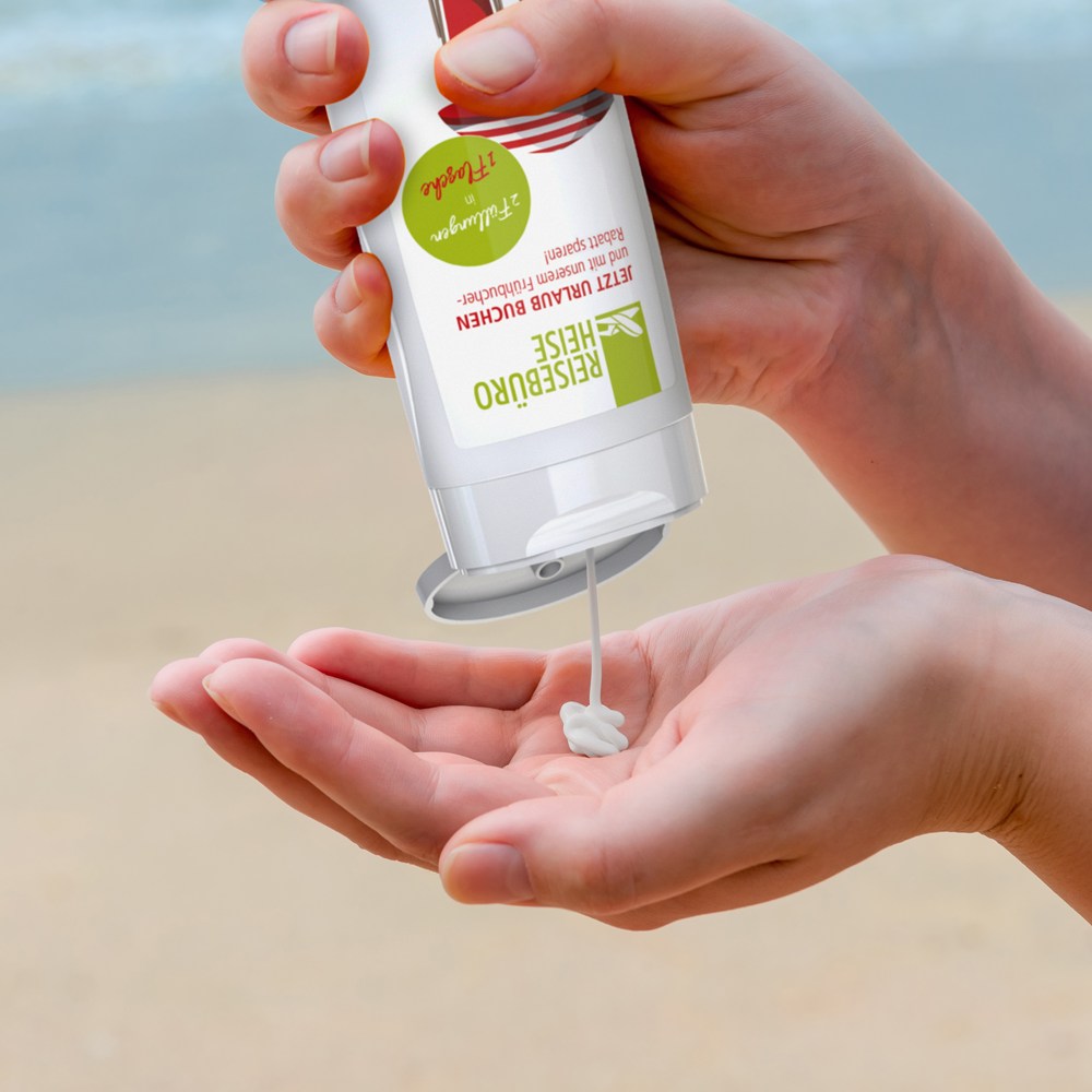 DuoPack: Zonnemelk Gevoelige Huid SPF 30 + handreinigingsgel (2x50 ml)