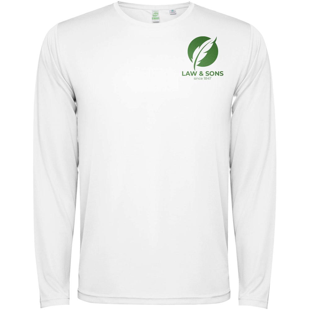 Estoril 125 g/m² unisex T-shirt met lange mouwen