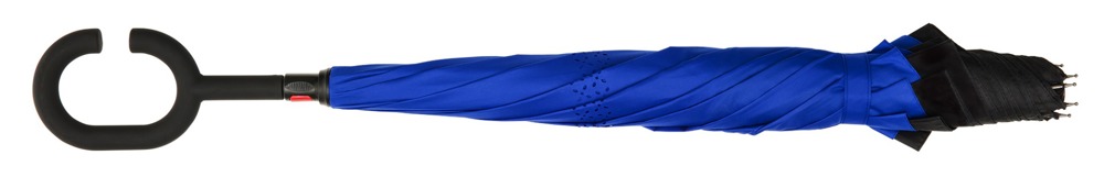 FALCONETTI - Inside-out - Handopening - Windproof -  105 cm - Zwart / Blauw