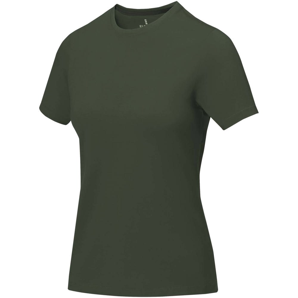 Nanaimo dames t-shirt met korte mouwen - Legergroen