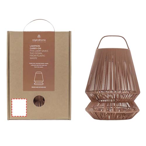 Originalhome Lampion gerecyclede draagbare lampenkap