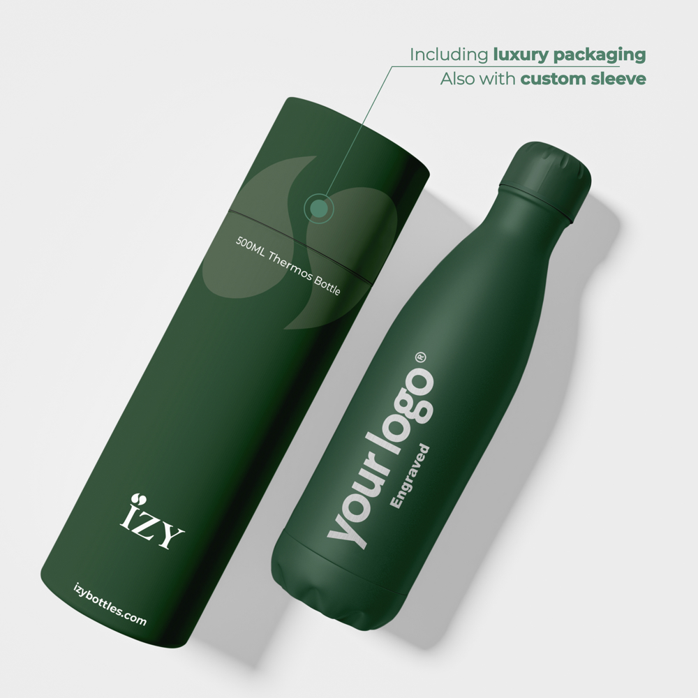 Thermosfles / Drinkfles - Groen - 500 ml