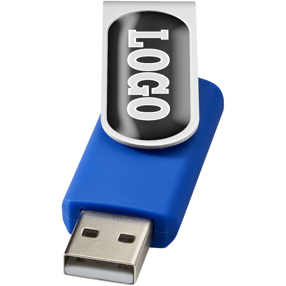Rotate Doming USB - Koningsblauw