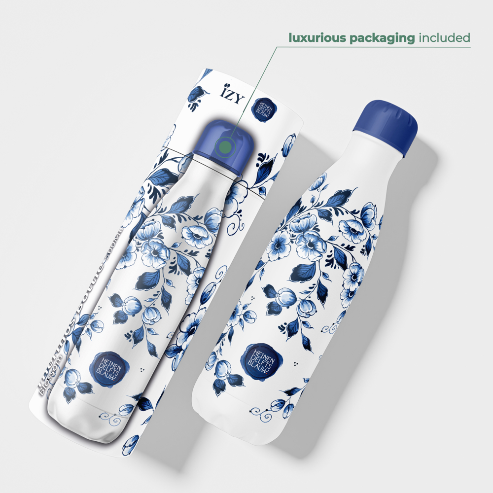 Thermosfles x Delfts Blauw - Blossom - 500 ml