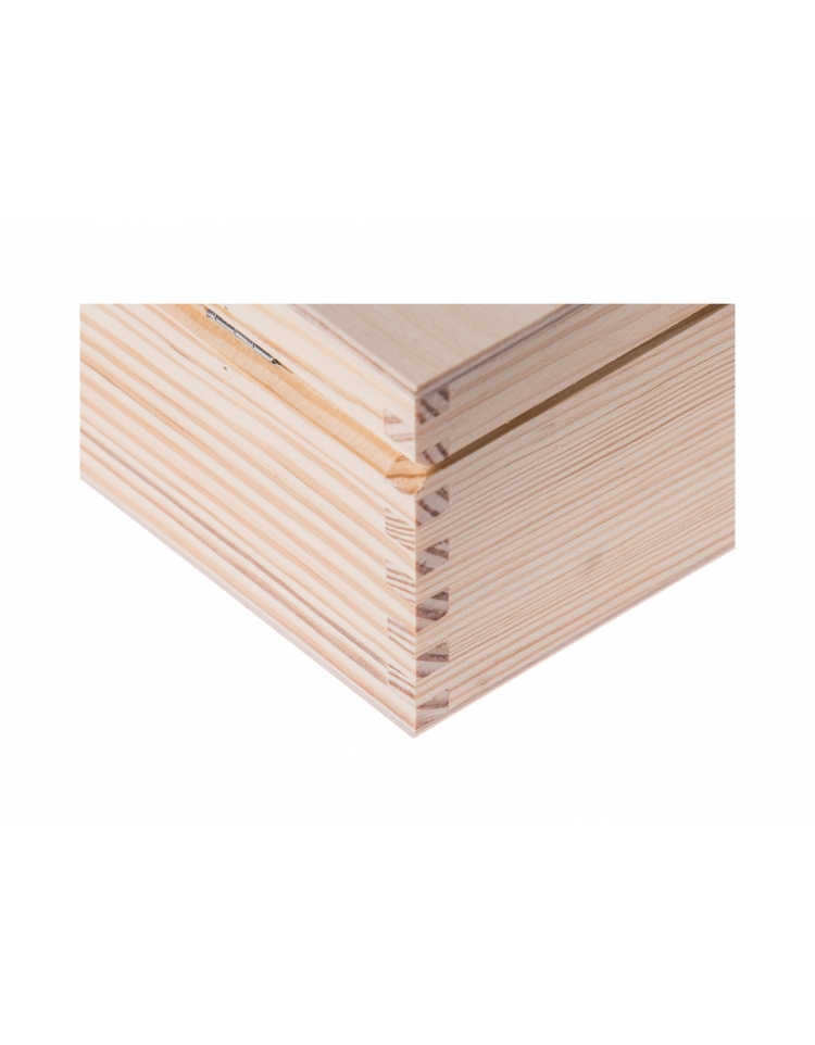 Houten kist 20x20x13 cm