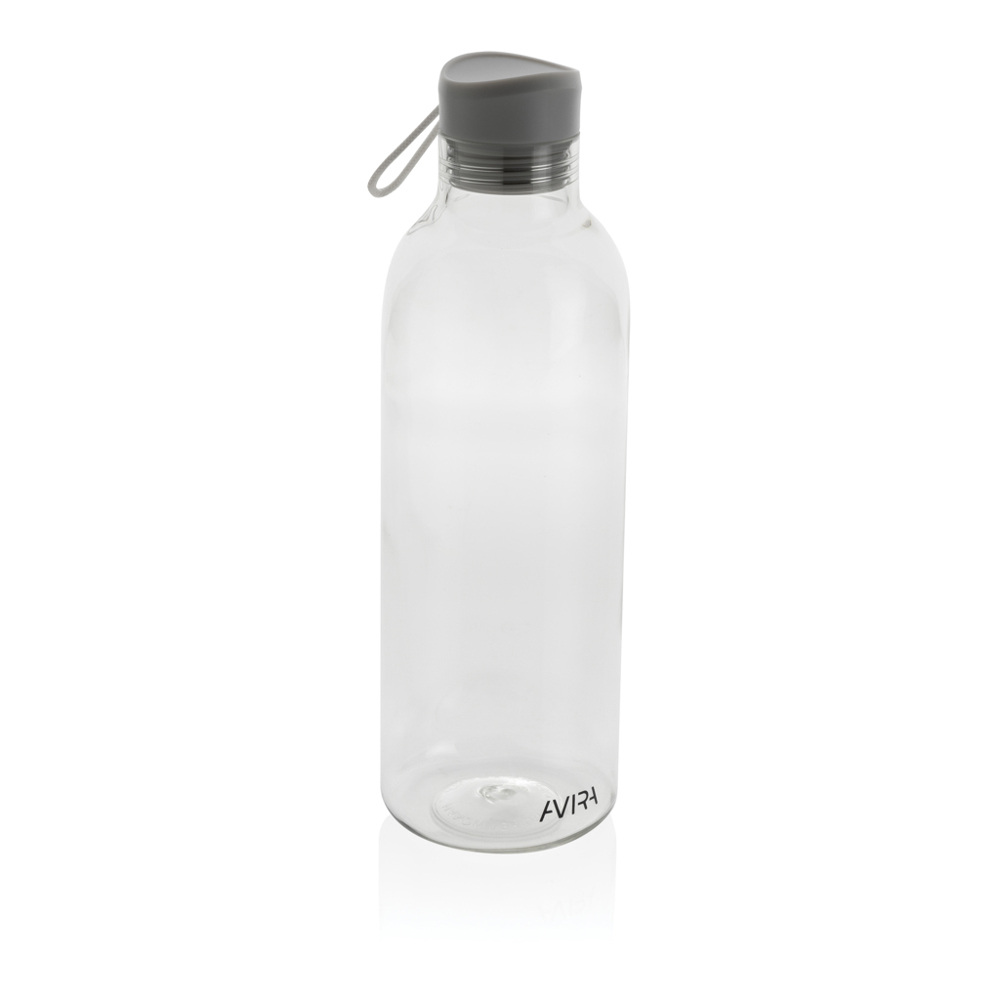 Avira Atik RCS Gerecycled PET fles 1L - transparant (± PMS Transparent)