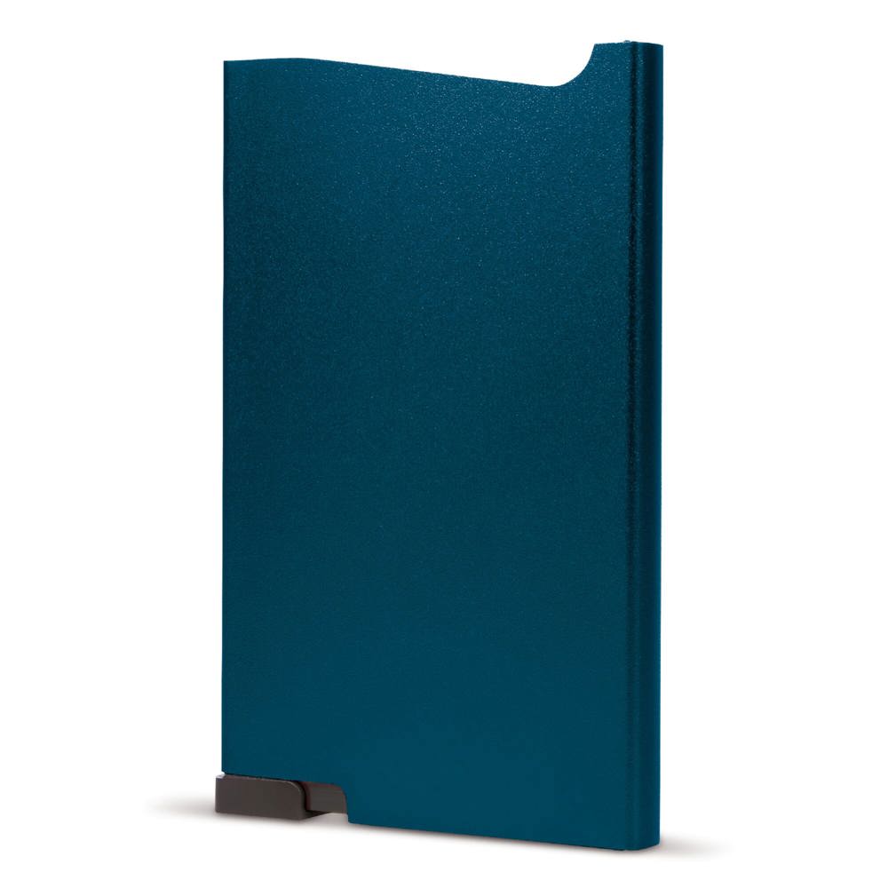RFID aluminium bankpashouder - donkerblauw