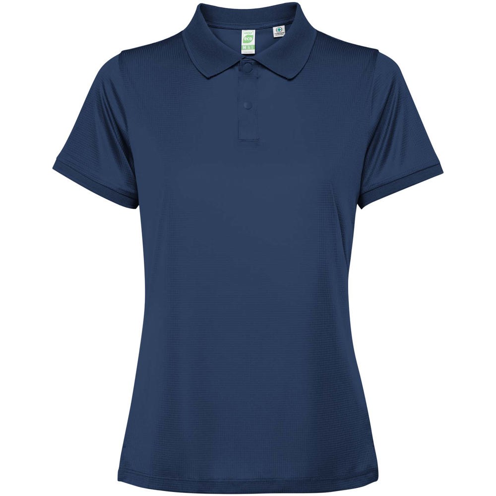 Tormo 125 g/m² damespolo met korte mouwen - Marineblauw