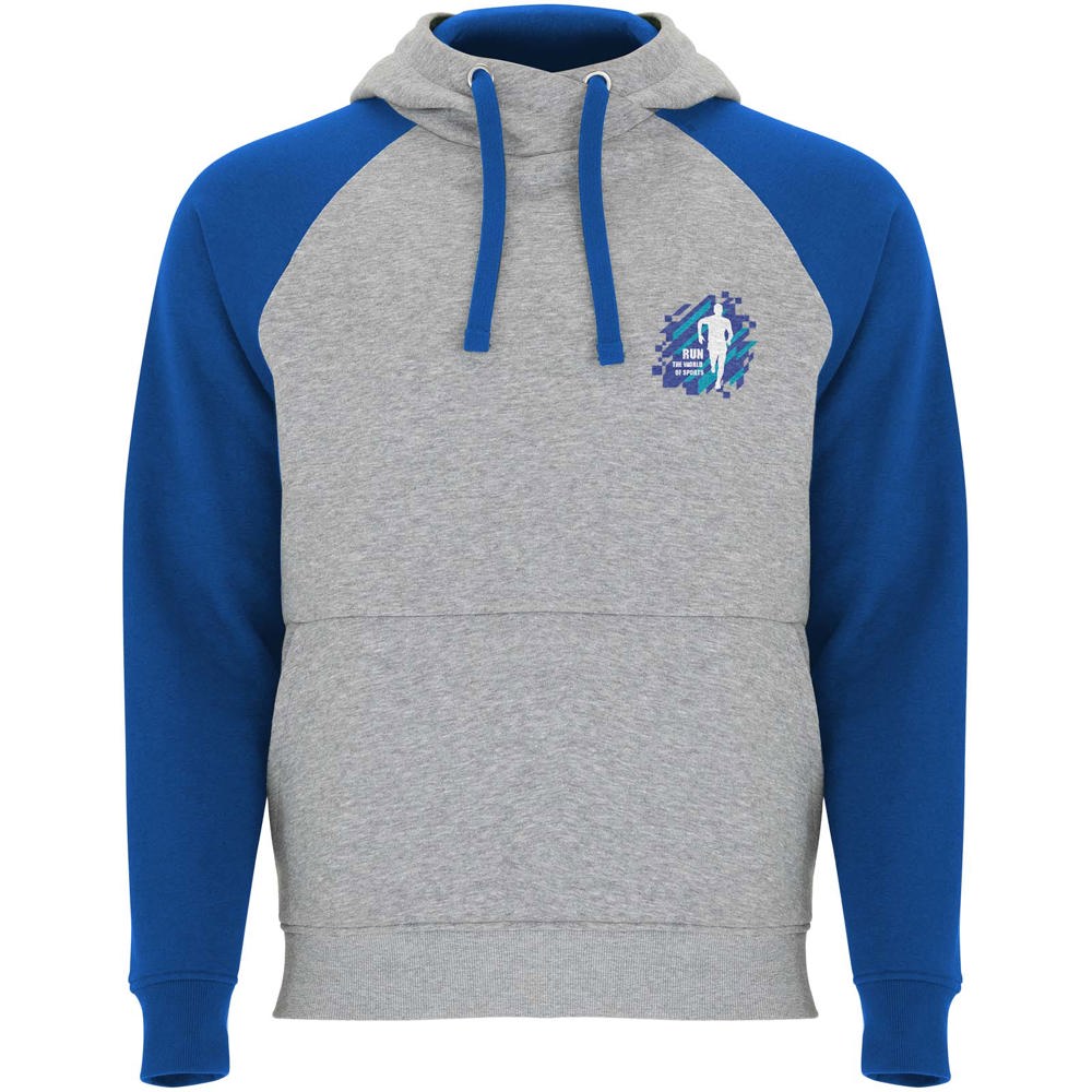 Badet 280 g/m² unisex tweekleurige hoodie