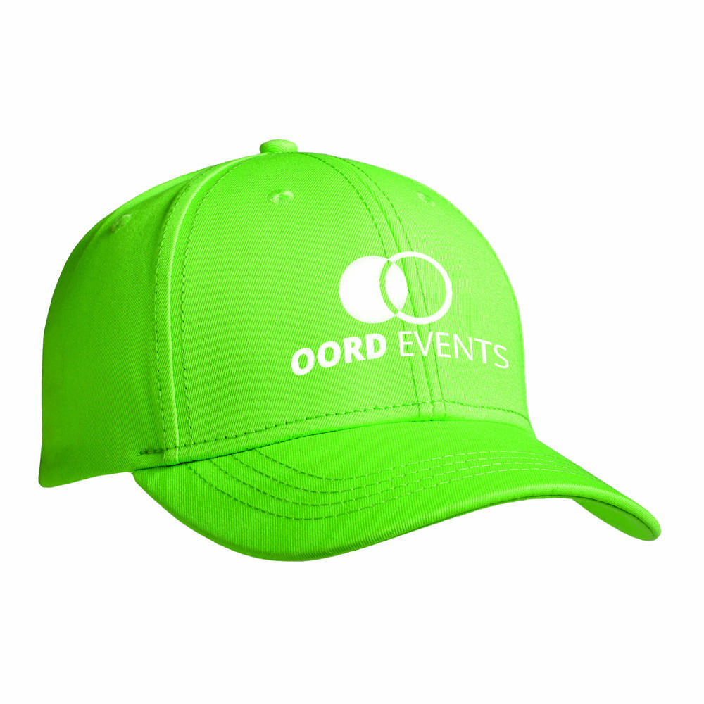Luxury Fine Cotton Cap - Lime