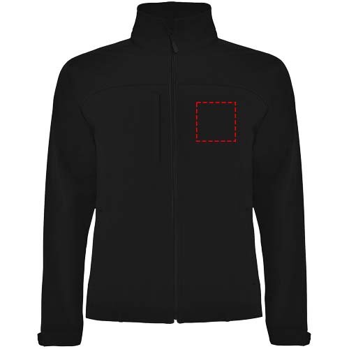Rudolph unisex softshell jack