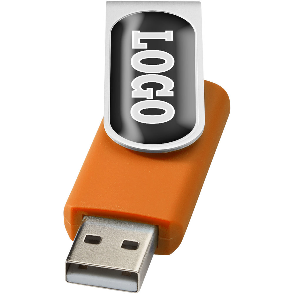 Rotate Doming USB - Oranje