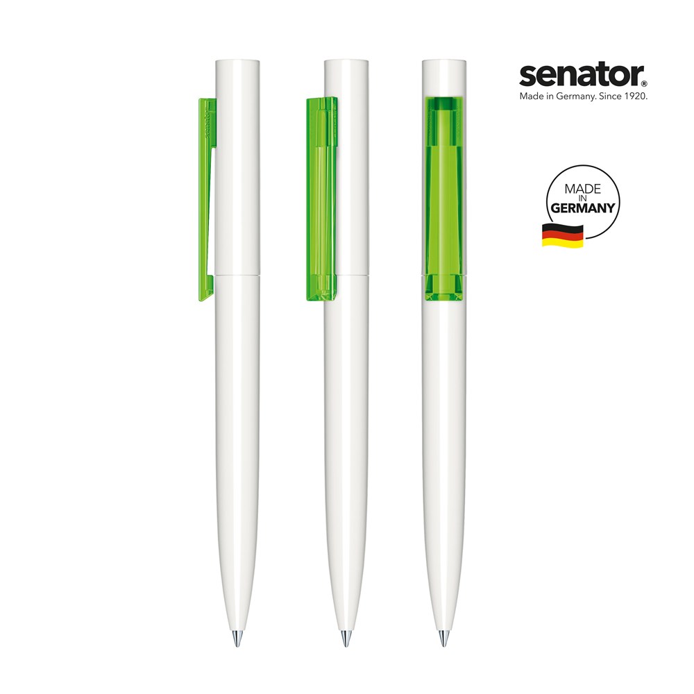 senator® Headliner  Polished  Basic Twist ballpoint pen - groen 376