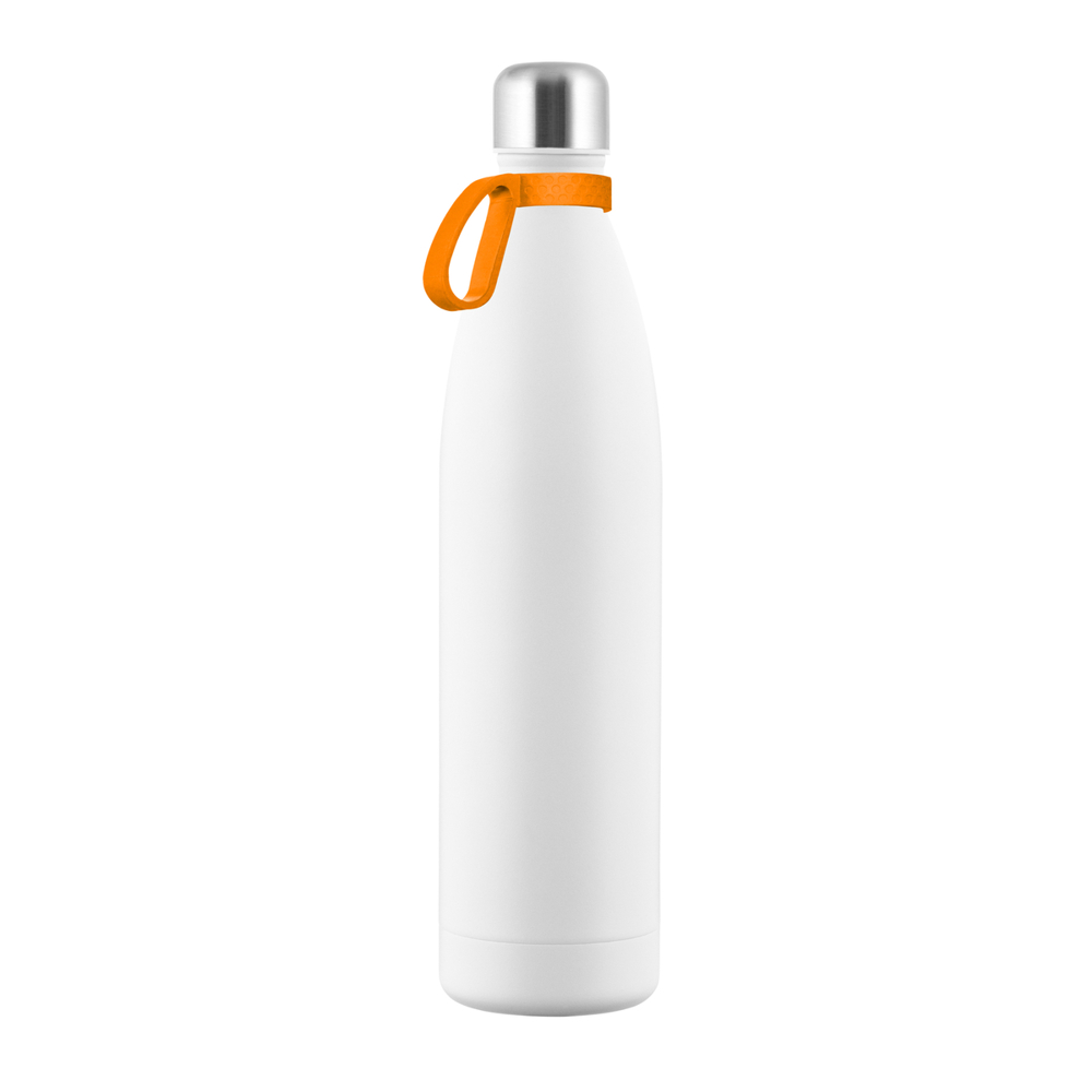 Thermofles RETUMBLER-NIZZA XXL - oranje, zilver, wit