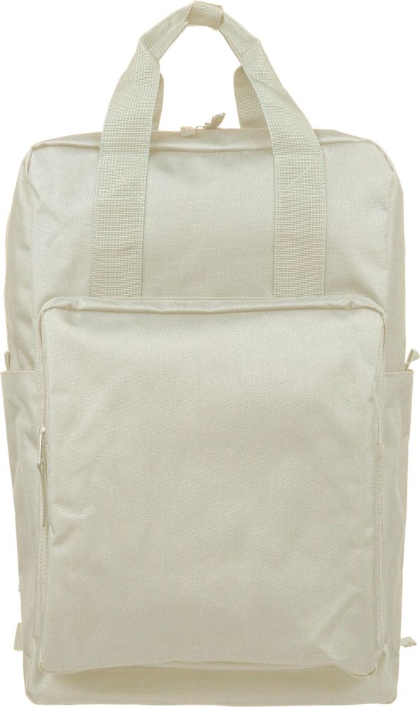 Gerecyclede (900D) polyester rugzak Amalia - Beige