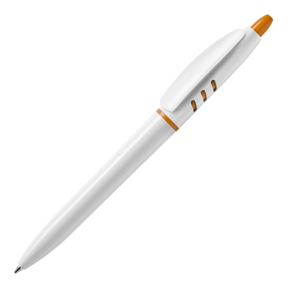 Balpen S30 hardcolour - Wit / Oranje