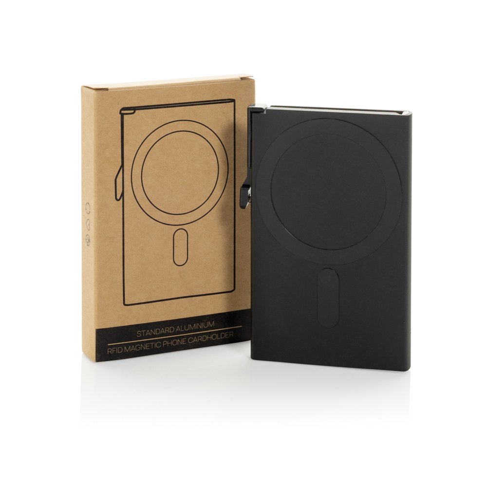 Standard aluminium RFID magnetic telefoon kaarthouder