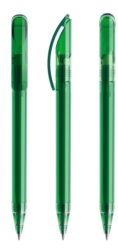 Prodir DS3TTT Transparent - Dark Green transparant