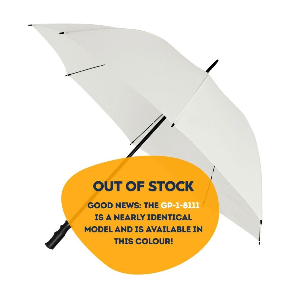 FALCONETTI - Golfparaplu - Handopening - Windproof -  125 cm - wit