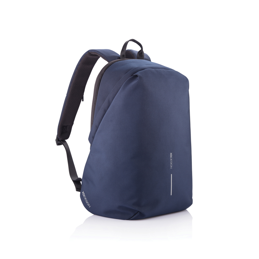 Bobby Soft, anti-diefstal rugzak - donkerblauw, zwart (± PMS 2767/ ± PMS Black)