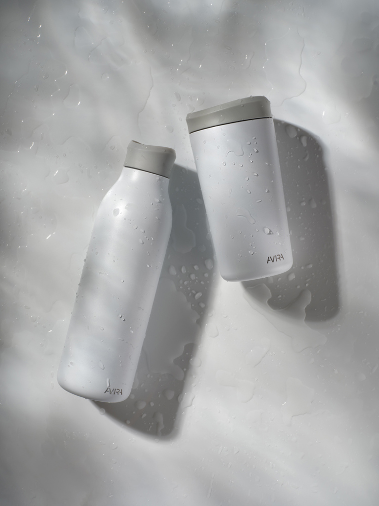 Avira Alix RCS recycled staal klik beker 400ML