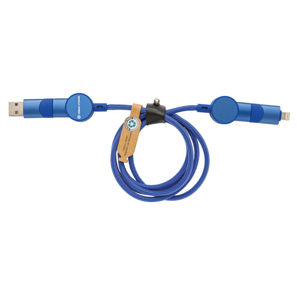 Oakland 1.2meter RCS rplastic 6-in-1 fast charging 45W kabel