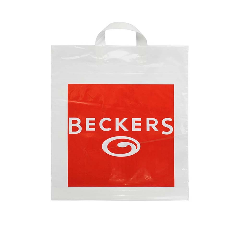 Plastic tas, 38 x 45 x 7.5 cm, 48 micron, ldpe, lushandvat, 2 zijden