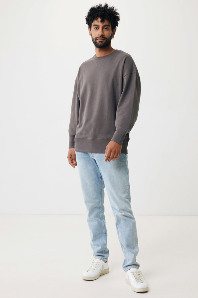 IQONIQ Kruger gerecycled katoen relaxed sweater