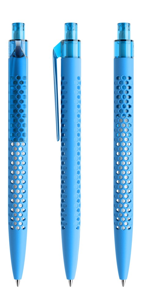 Prodir QS40 PRT Soft Touch - Cyan Blue Soft Touch
