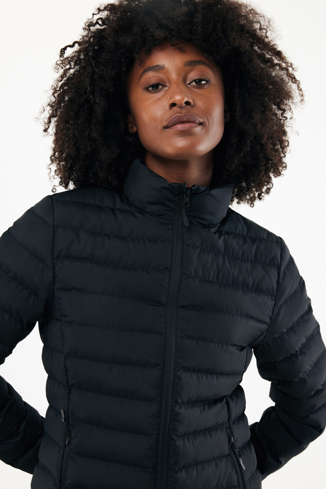 IQONIQ Maiko dames gerecycled polyester jas met voering