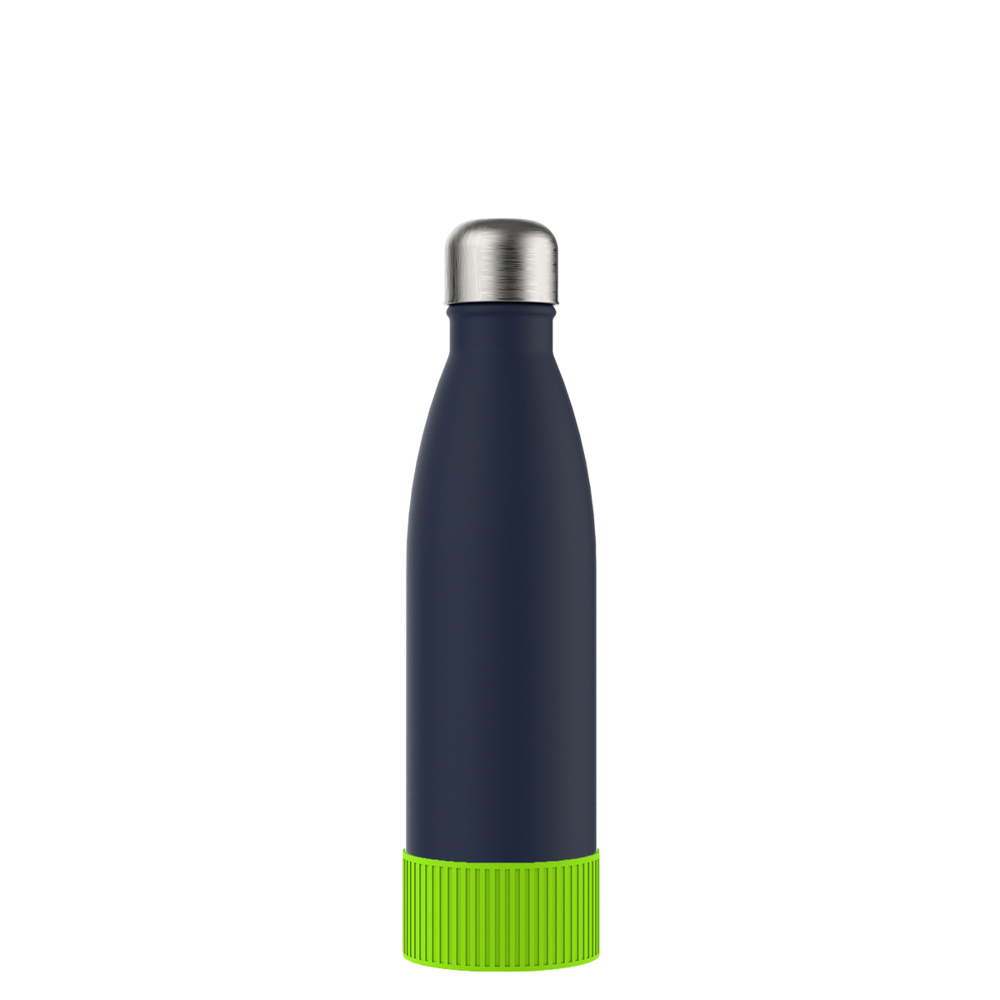 Thermofles RETUMBLER-NIZZA - lichtgroen, navy, zilver