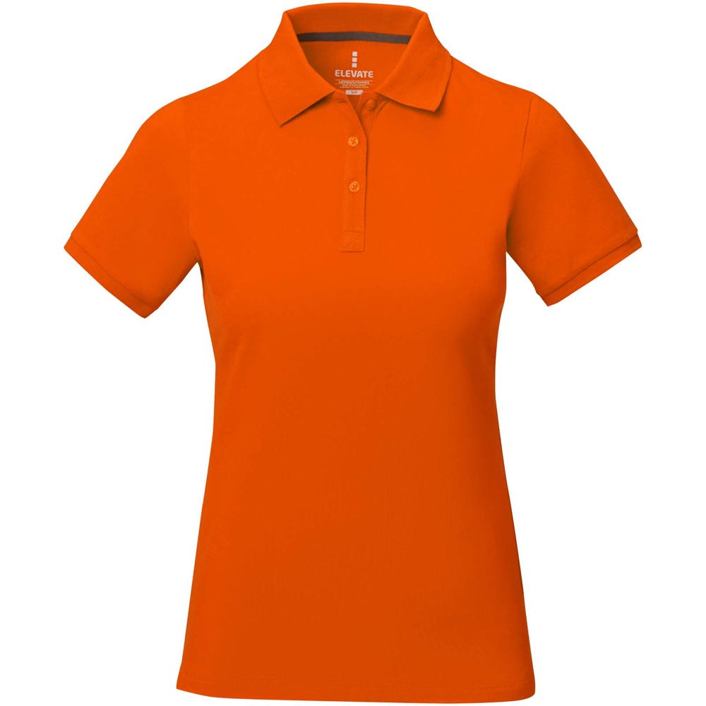 Calgary 200 g/m² damespolo met korte mouwen