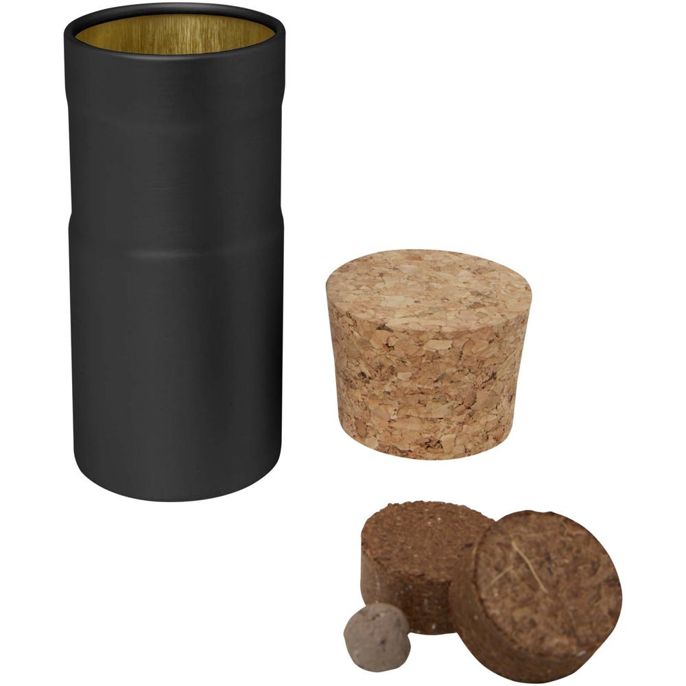 Hey Pots tuin voor op het bureau met bloemenmix