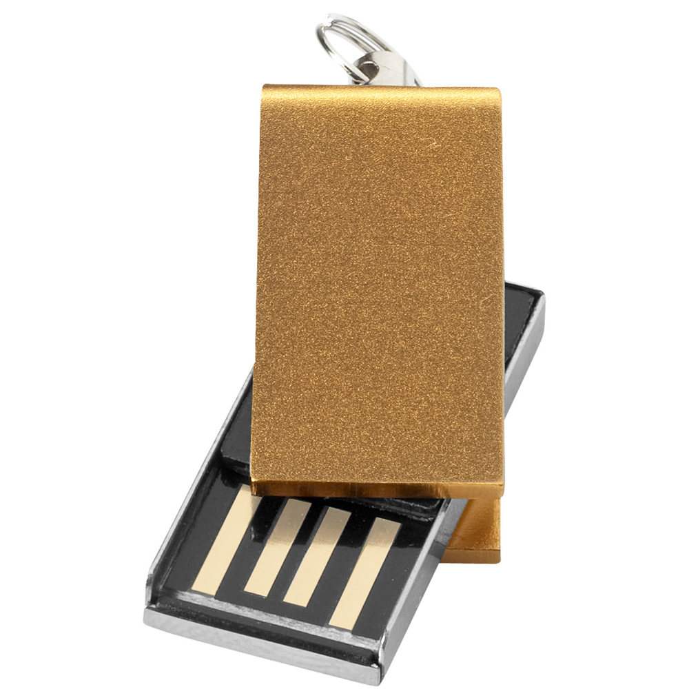 Mini rotate USB - Goud