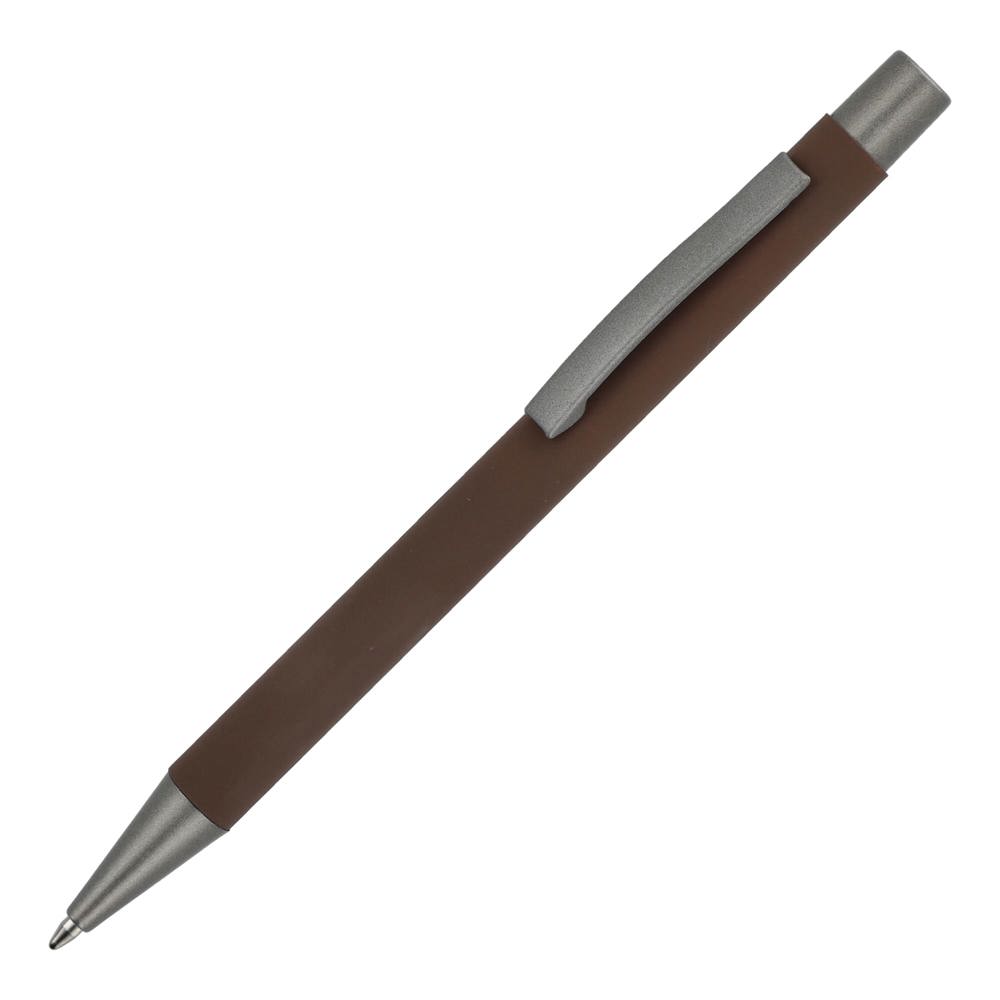 Balpen New York soft touch - Donker bruin