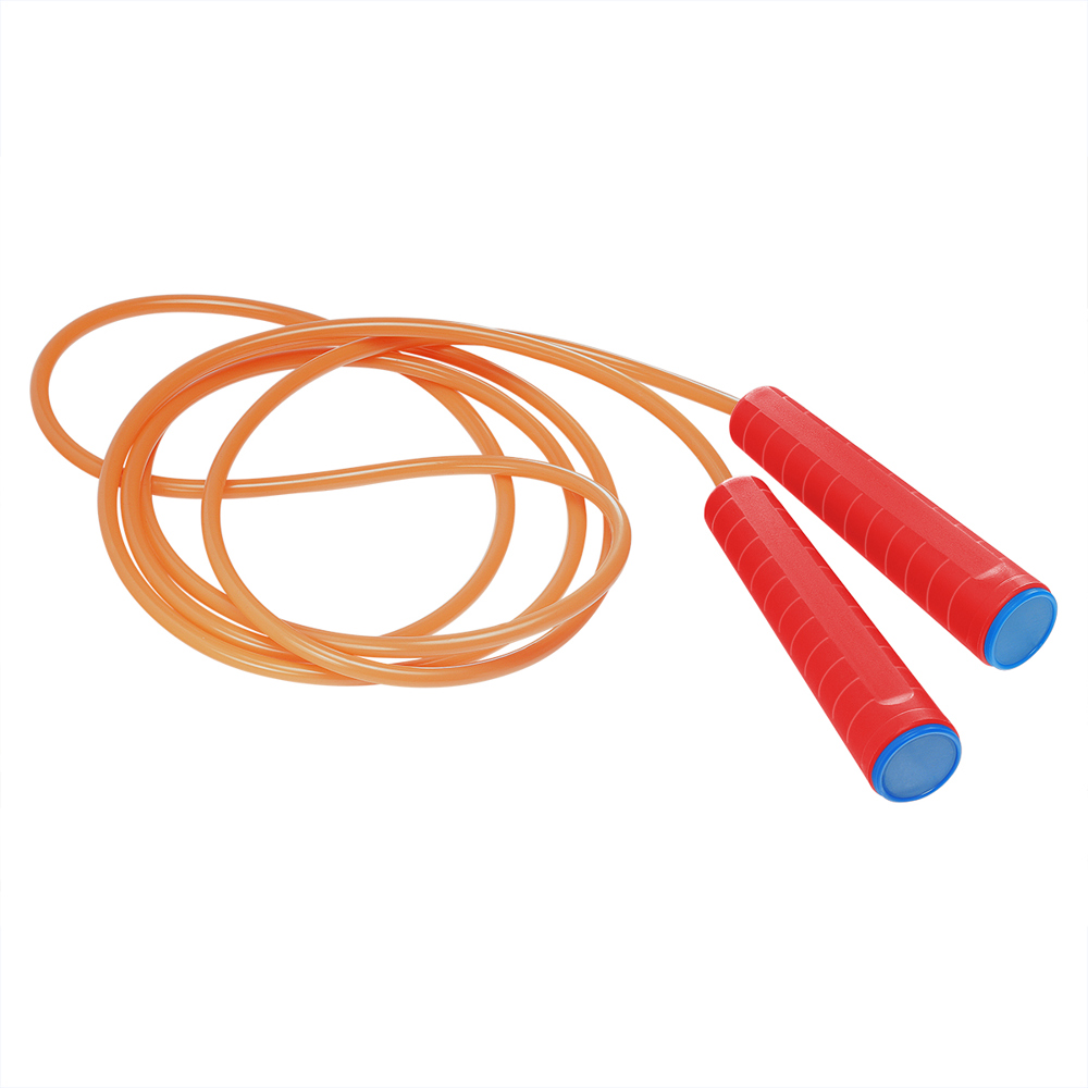 Springtouw - rood/blauw/neonoranje