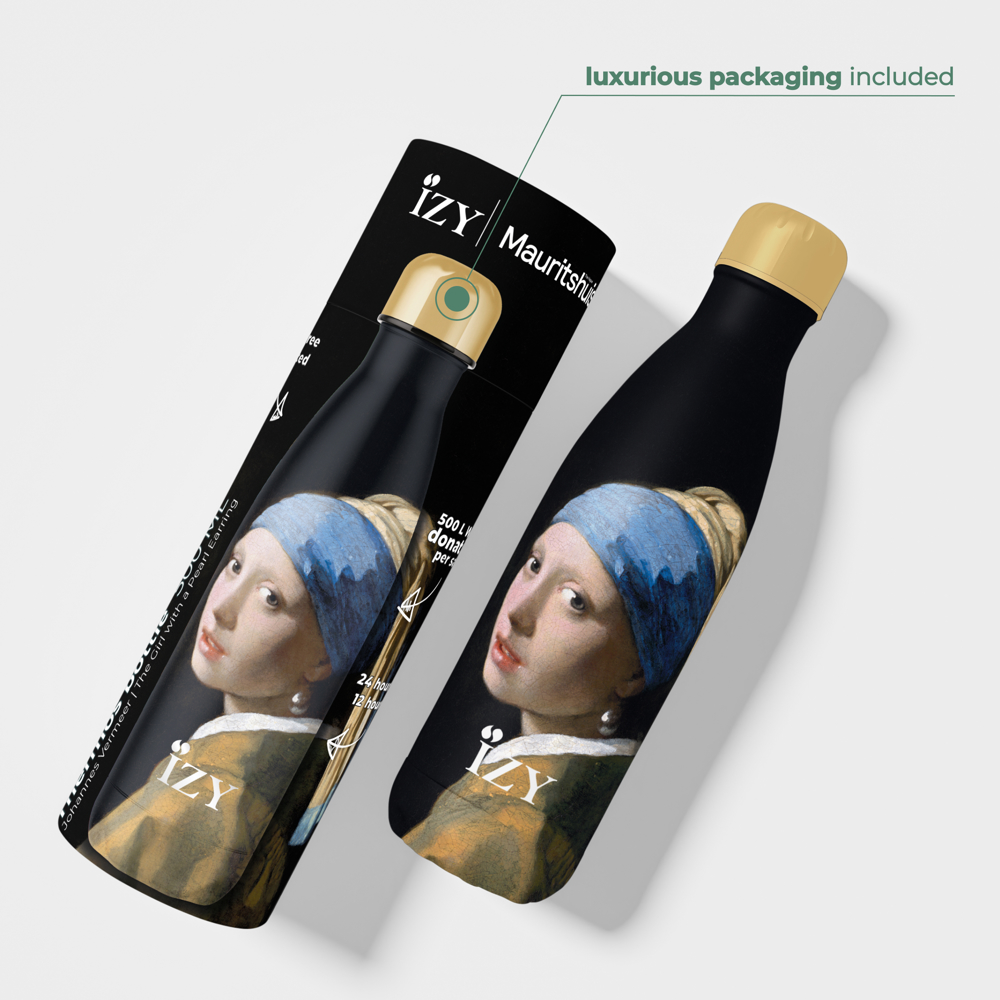 Thermosfles x Meisje Met Parel - 500 ml