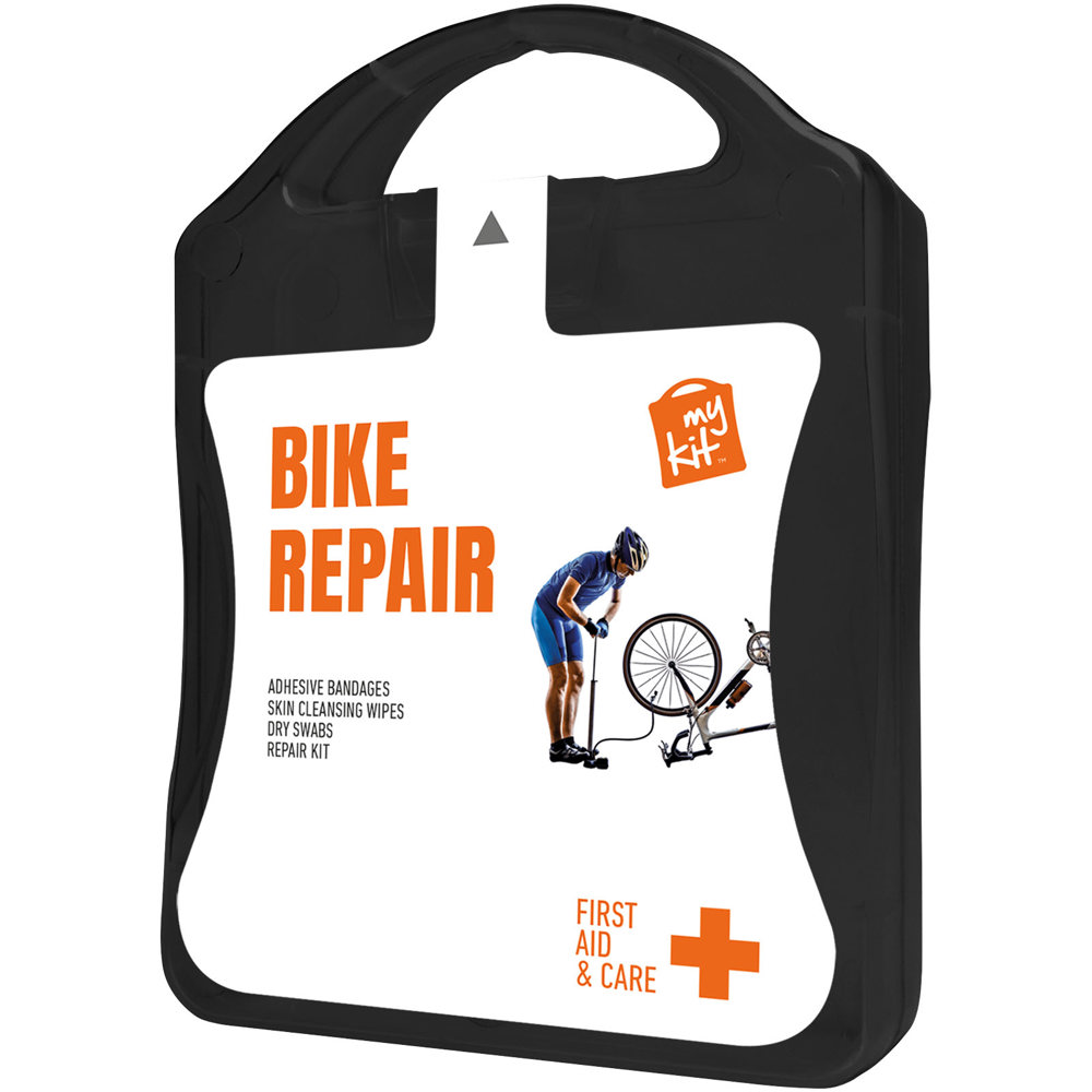 MyKit Fiets reparatie set - Transparant zwart