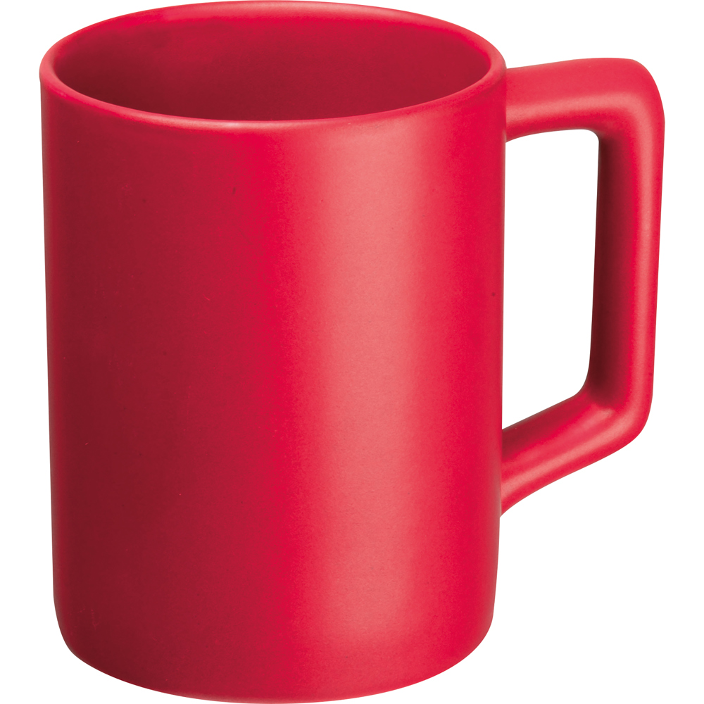 Keramische mok Bradford - Rood