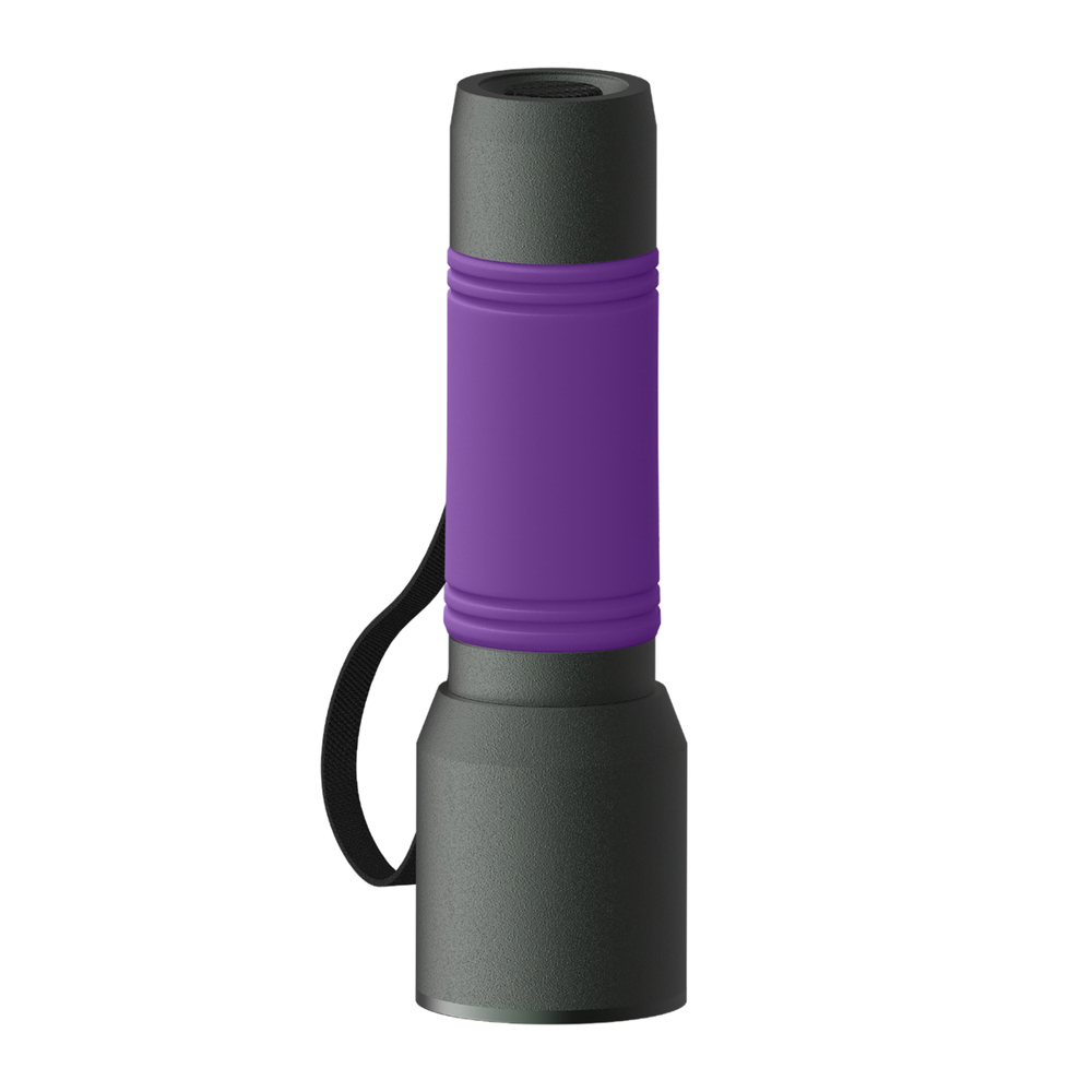 Zaklamp REEVES-myFLASH 300 - paars, antraciet