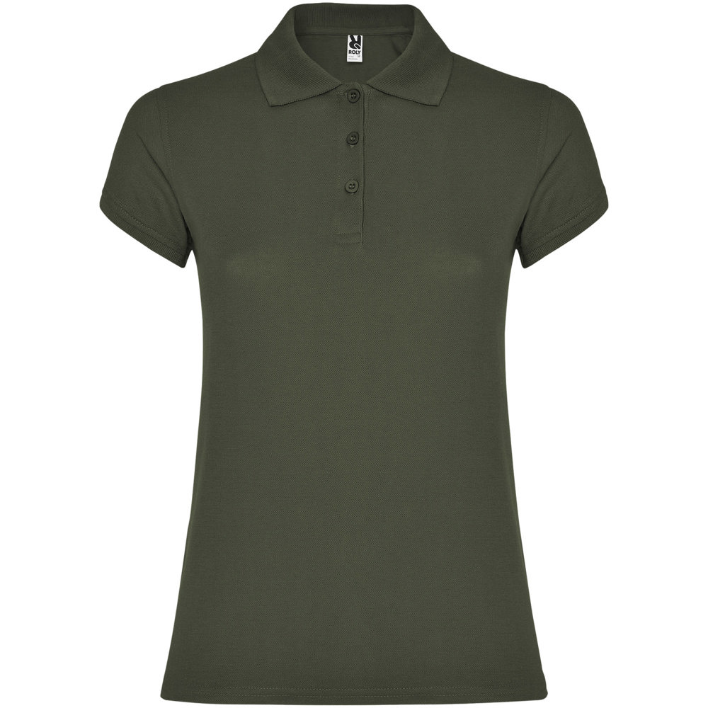 Star 200 g/m² damespolo met korte mouwen - Venture groen