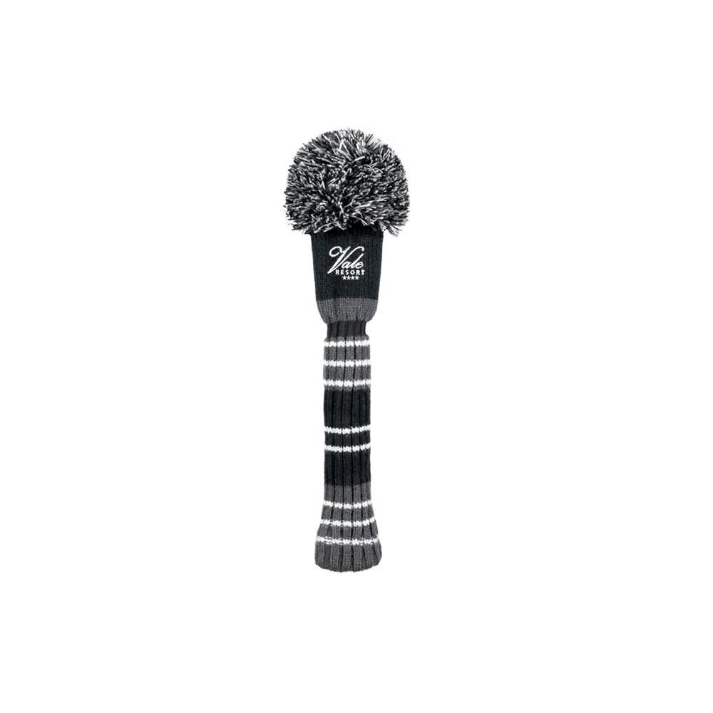 Pom pom headcover hybrid - zwart